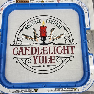 Sample Stitch out of Christmas Yule Design