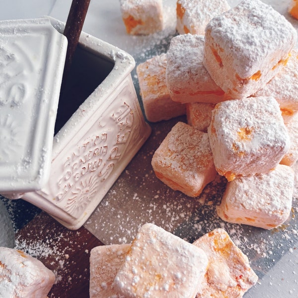 Caramel Sea Salt Gourmet Mallows, Handcrafted, Marshmallows