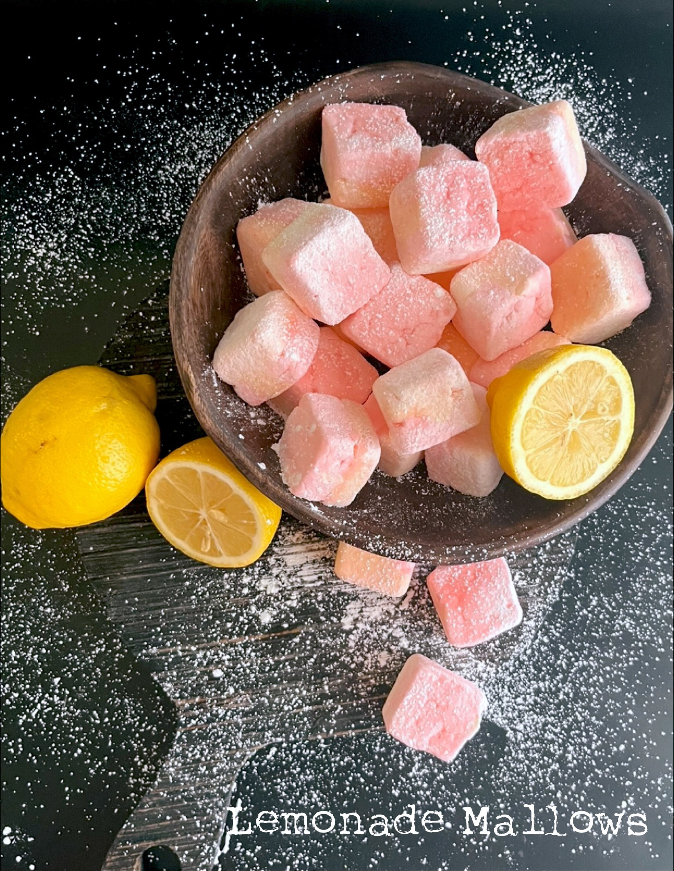 Pink Lemonade Gourmet Marshmallows - Sweet-Sweet Mallows Luxury Artisan…
