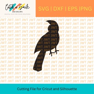 Cardinal Silhouette SVG Cut File for Cricut or Silhouette  - Minimalist Cardinal Silhouette SVG for T-Shirts, Mugs, and More