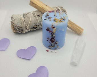 Sage/Palo Santo Smudge Kit – 4-Piece Set for Energy Cleansing, Protection & Meditation