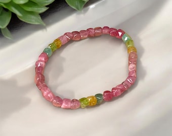 Tourmaline Bracelet | Grounding & Protection | Thoughtful Gift for Energy Lovers