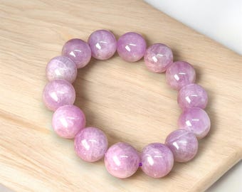 Kunzit Armband | Liebe & Mitgefühl | Perfekt für Valentinstag oder Selbstliebe Geschenk