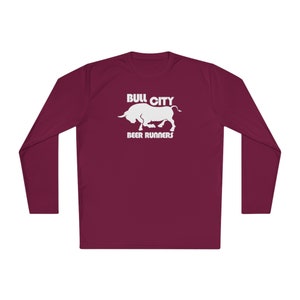 Long Sleeve Tech Tee - BULL City Beer Runners - Unisex Lightweight Moisture Wicking Long Sleeve Tee - Runs Very Large