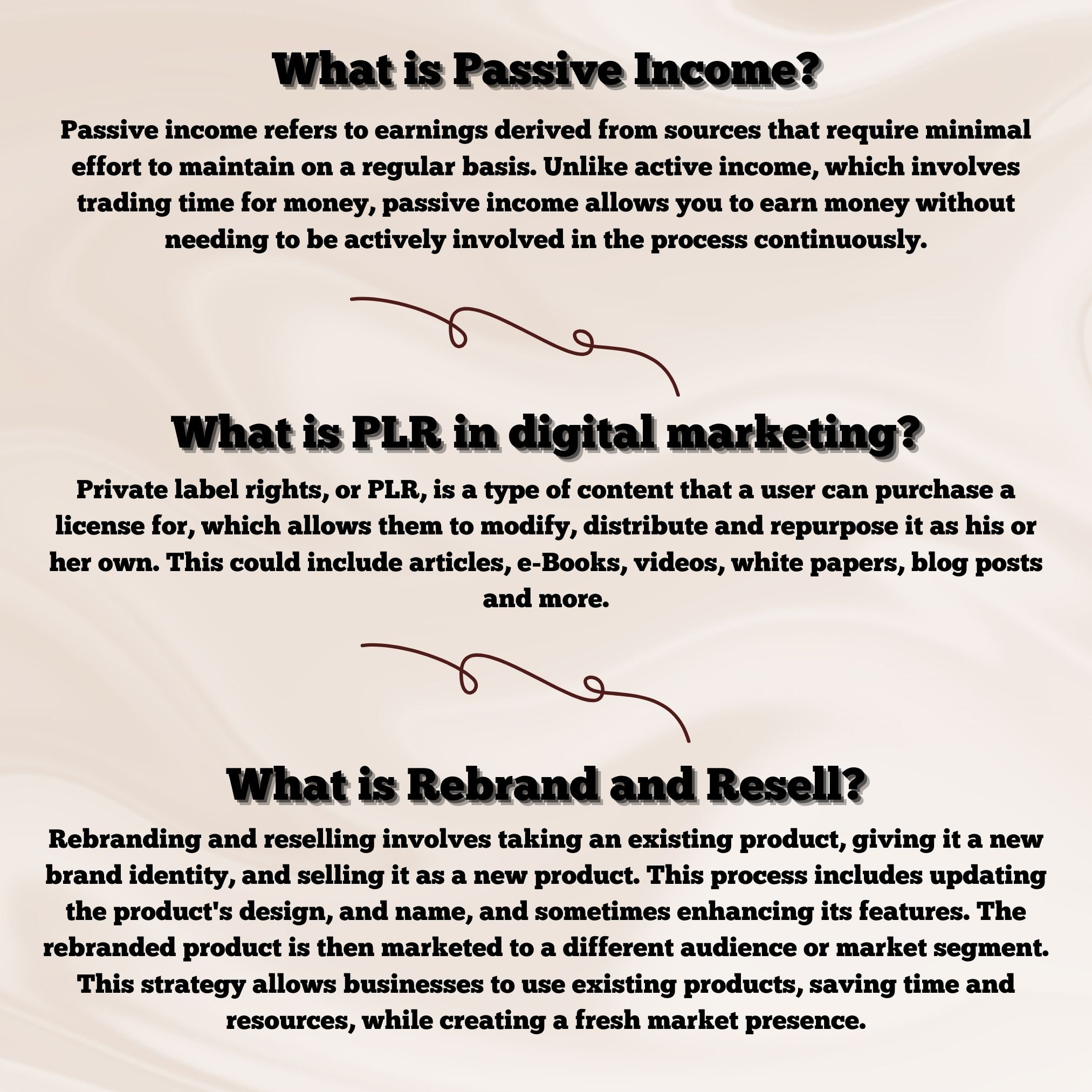 1000 Digital Product Ideas for Passive Income Make Money Online, PLR ...
