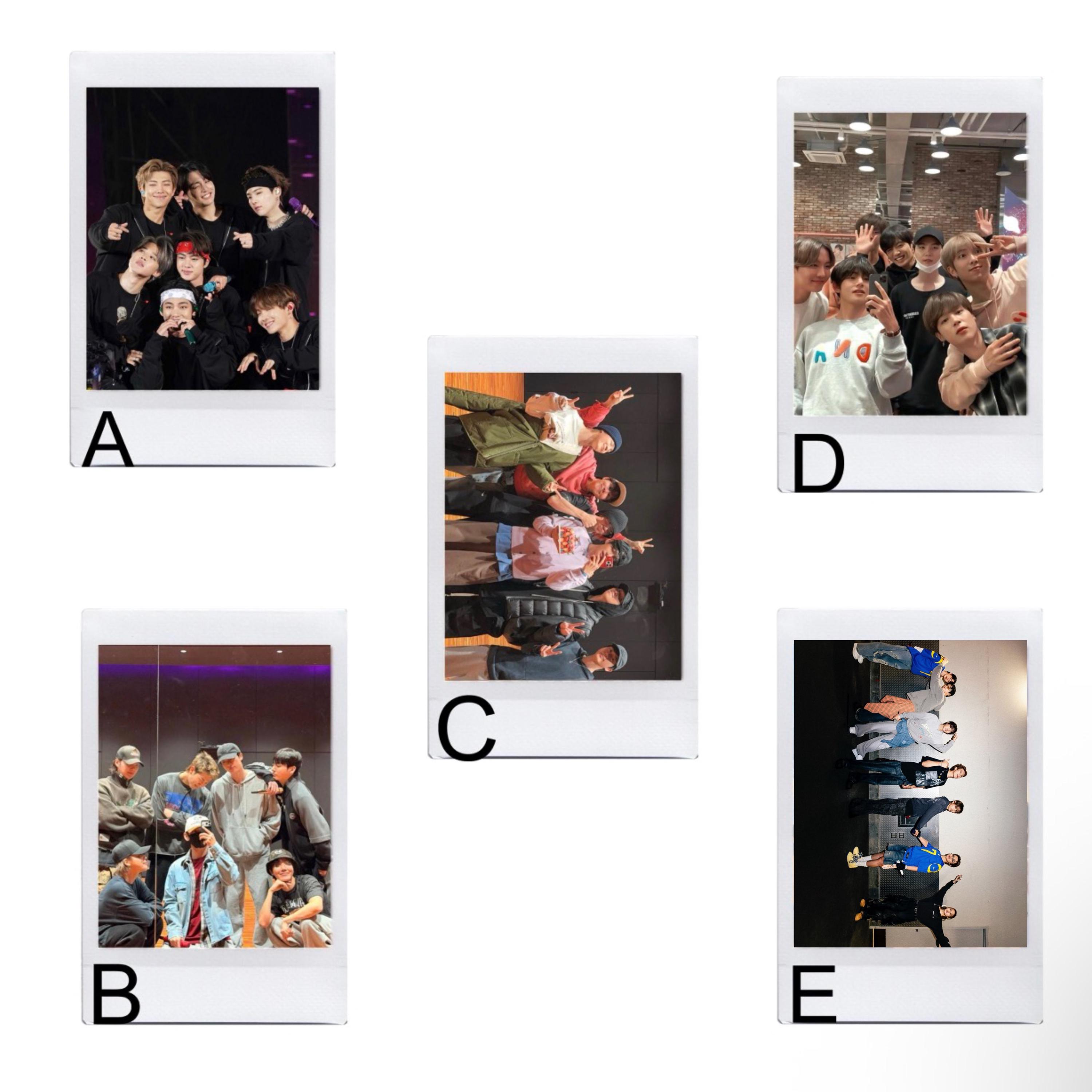 BTS ミニフォト Bts Mini Pictures - Etsy