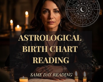 Thème astral de naissance Lecture psychique Thème natal Lecture astrologique Raison d'être de l'âme Horoscope Rapport de guidance spirituelle