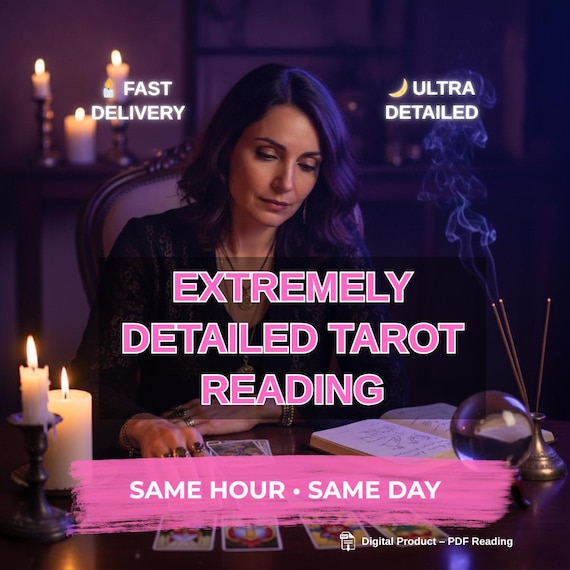 Extremely Detailed Same Hour Love Tarot Reading | Psychic Twin Flame Reading | Fast Delivery Insight