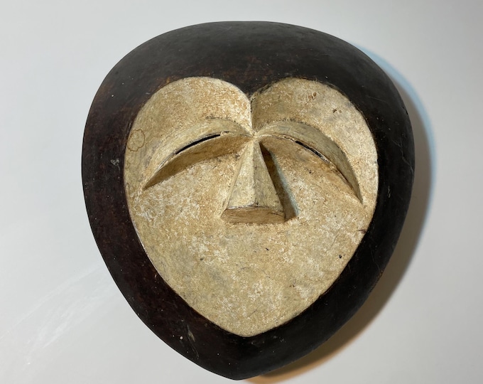Gorgeous Lega Mask - Unique African Tribal Art, African Art, Gift, Minimalist