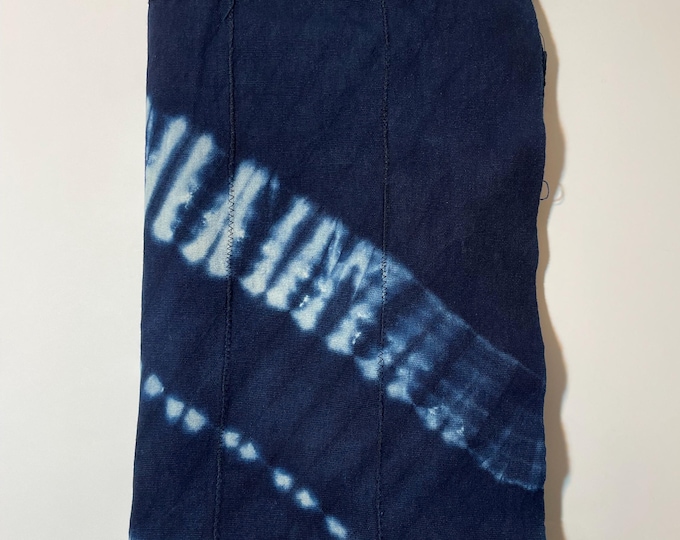 Authentic Tie Dye Cloth , Blue Cloth, African Textile Cloth Wall Hangings for Boho Chic Interiors, Home Decor, DIY Projects