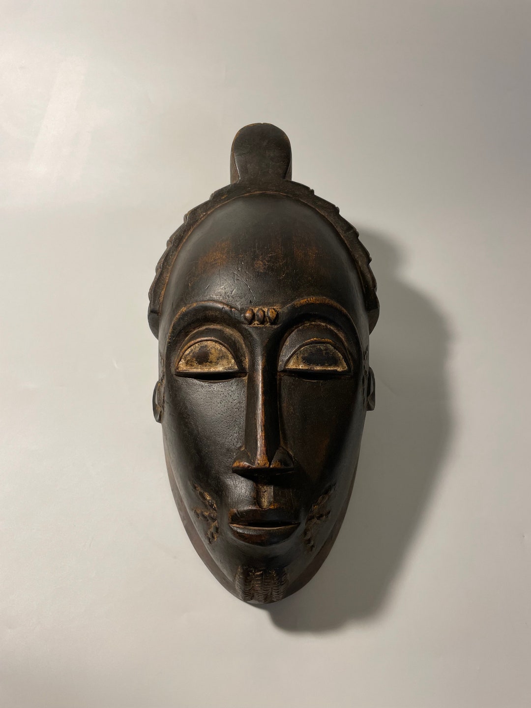 Baoulé mask, African Art, African Wall Decor, Home Decor, Gift
