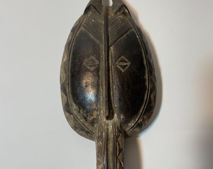 Goli Small Minitare mask, African Art, African Wall Decor, Home Decor, Gift