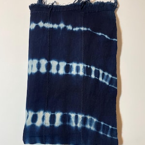 Beautiful Tie Dye Cloth , Blue Cloth, African Textile Cloth Wall Hangings for Boho Chic Interiors, Home Decor, DIY Projects