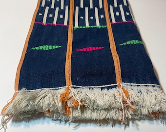 Baoulé - Handmade Textile, African decor, Tribal Fabric, Handmade cloth