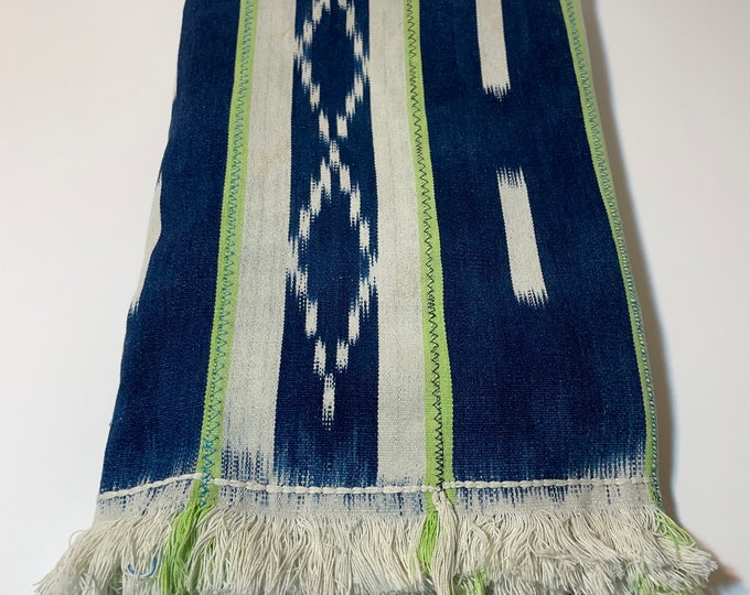 Vintage Baoulé Cloth, Authentic African Textile,Tribal Fabric, Home Decor.