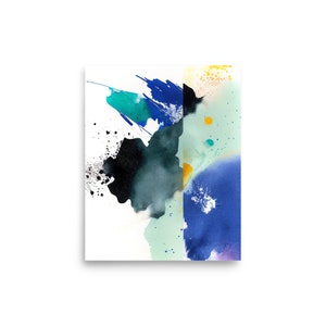 Abstract Wall Art Painting | Colorful Wall Art | Vibrant Wall Decor | Modern Wall Art  | Colorful Happy Contemporary Abstract Wall Art