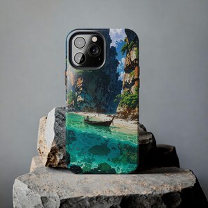 Funda resistente para teléfono con estilo anime de Krabi, funda duradera para teléfono, funda única para teléfono inteligente con arte de dibujos animados, carcasa protectora para teléfono móvil, manga genial