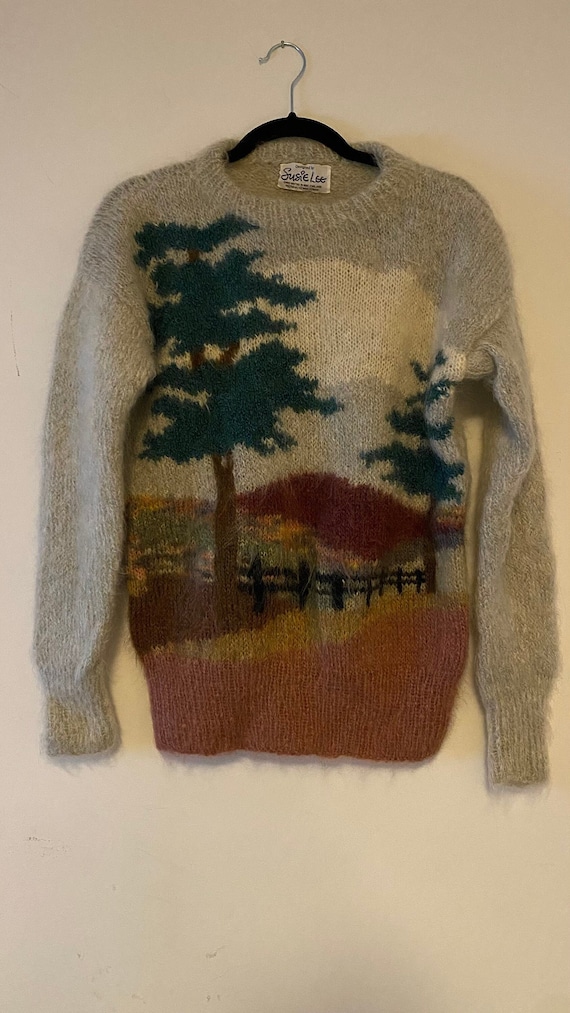 Susie Lee | Vintage Mohair Sweater | 1980s | Count