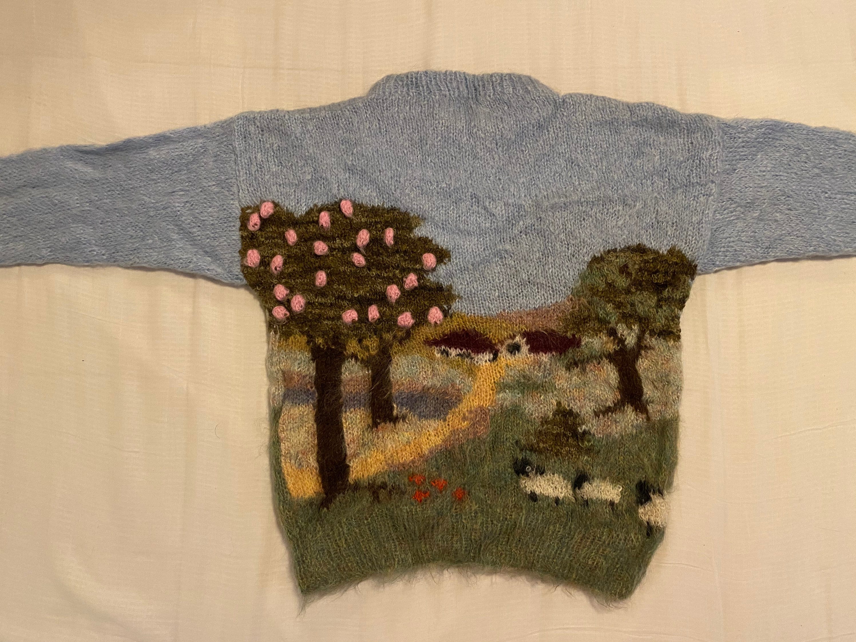 Susie Lee | Vintage Mohair Sweater | 1980s | Country Scene 3