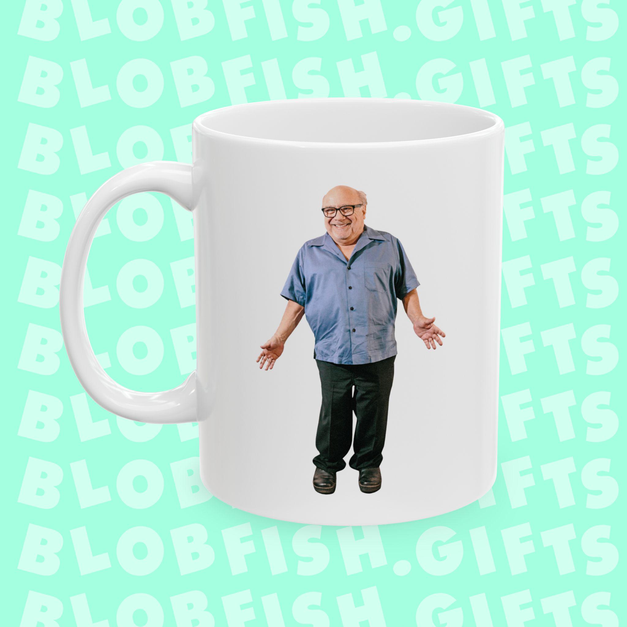 Danny Devito Coffee Mug, Danny Devito Thumbs Up, Bizarre Mug, Weird Motivational Coffee Mug, Good Job Mug, Inspirational Mug - UK