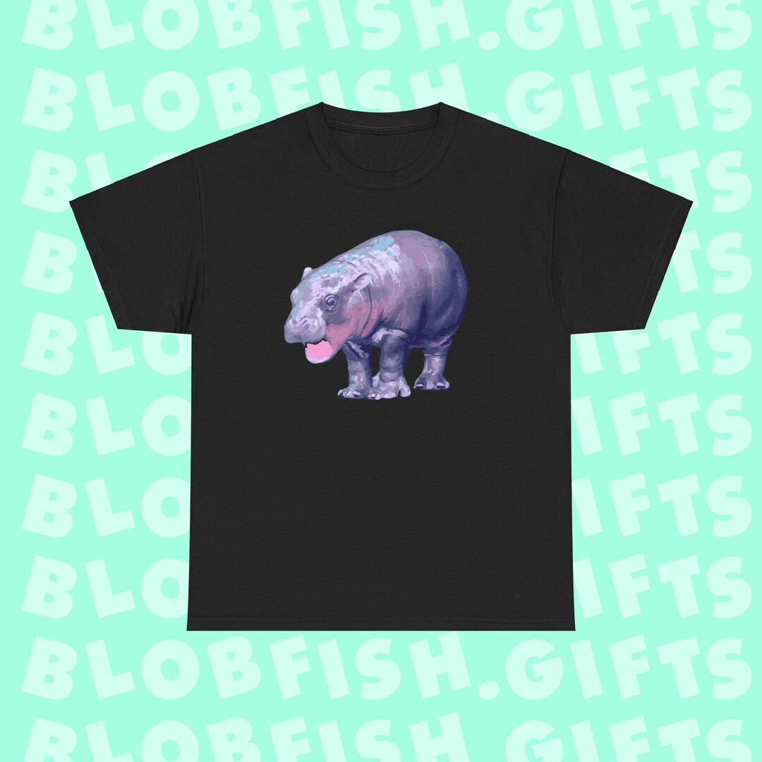 Moo Deng Screaming T-shirt - Etsy