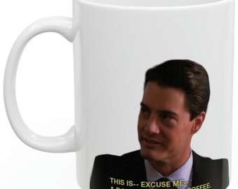 Agent Dale Cooper Twin Peaks Mug
