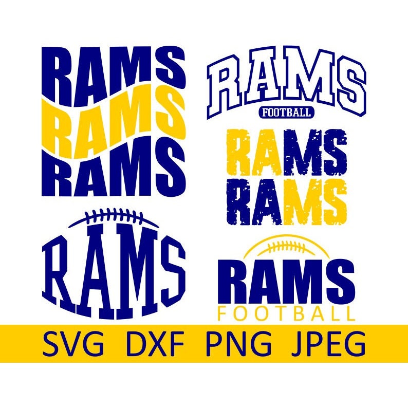 La Rams Logo SVG, NFL SVG