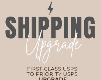 USPS Priority Shipping Upgrade (From USPS First Class)