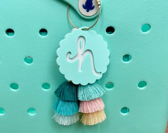 Personalized Bag Name Tag | Gift | Teens | Acrylic | Bogg Bag | Beach | Pool | Graduation | Girls' Trip | Sports | Cheer | Keychain | Charm