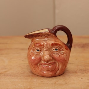 1942 Royal Doulton D6041 John Barleycorn Mini Toby Character Jug 2 1/2&quot;