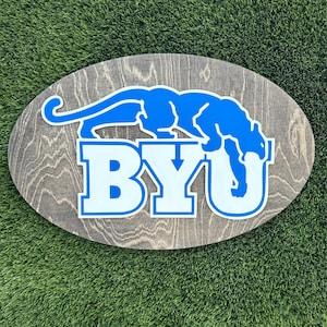 BYU Cougar Sign