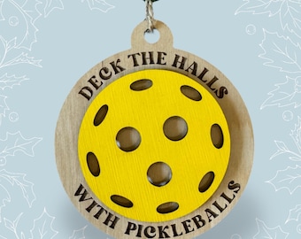 Pickleball Ornament