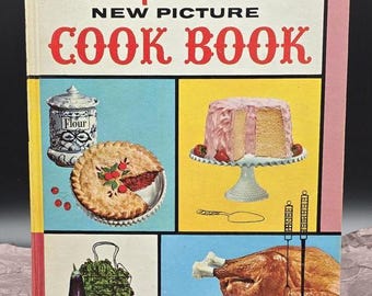 Betty Crocker New Picture Cook Book 1961 First Edition Retro Kitchen Hardcover