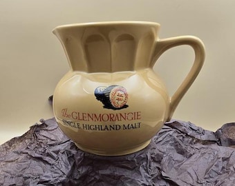 Vintage Glenmorangie Distillery 4.5 inch Water Jug produced in Tain Ross-shire Scotland Bareware