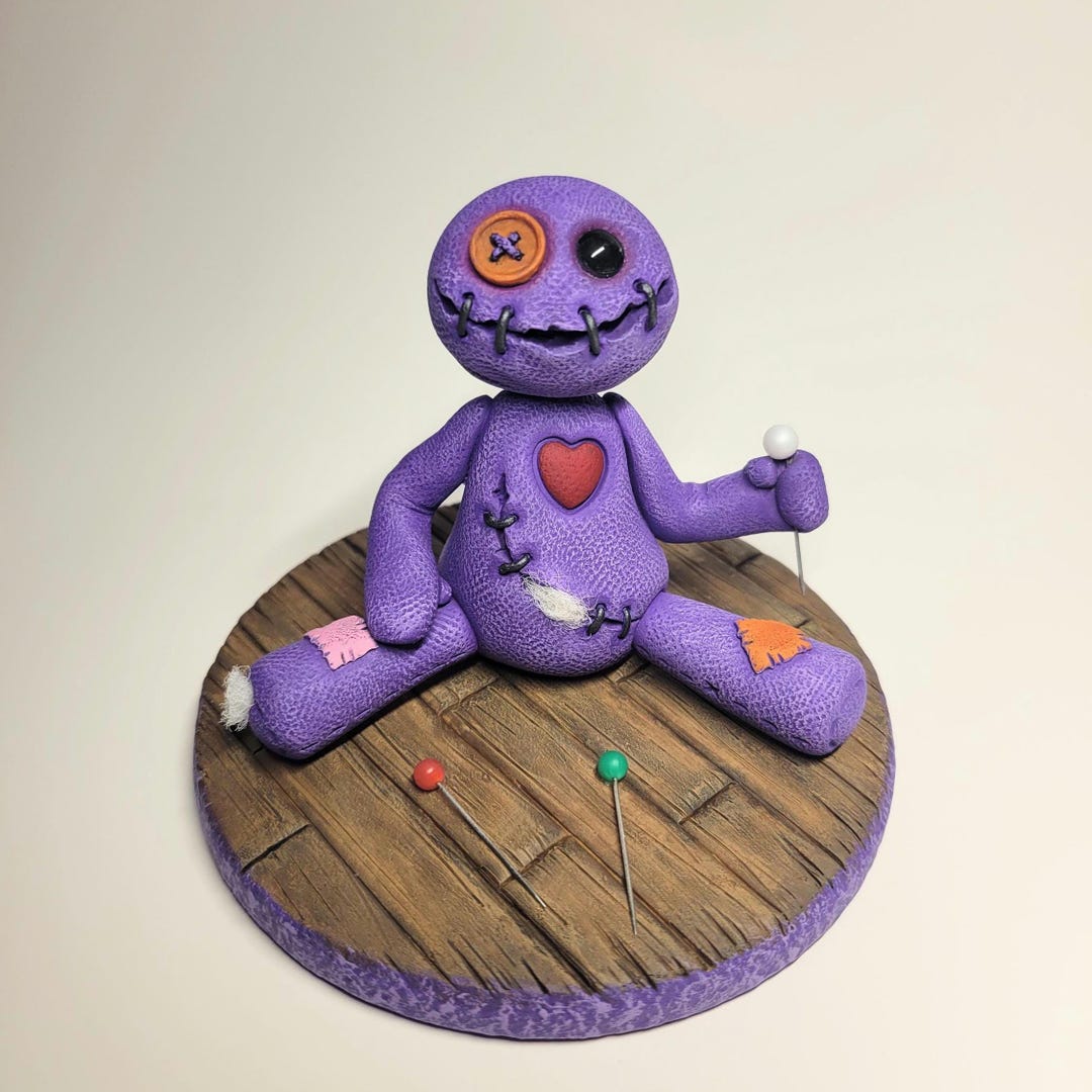 Purple Voodoo Doll - Etsy