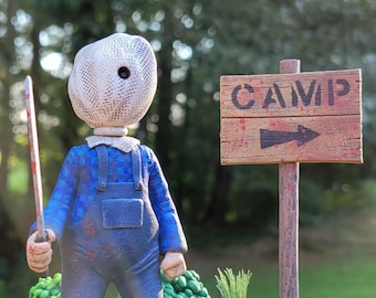 Sack head Jason Diorama