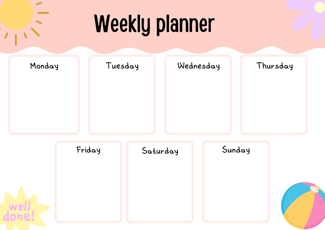 Printable - Kids Routine Visual Cards, Visual Schedule, Children’s ...