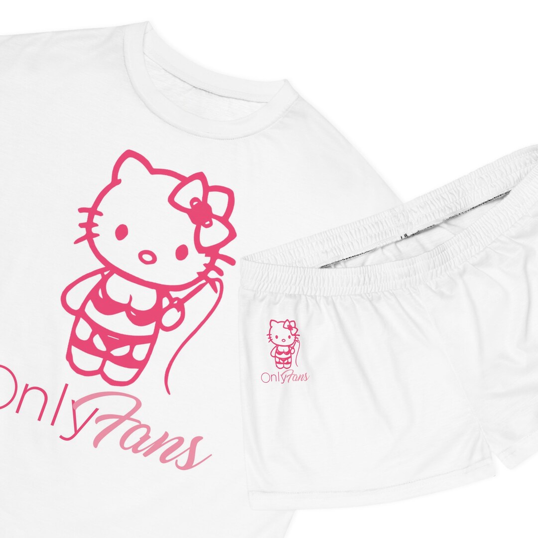 Hello Kitty Short Set | Onlyfans Short Set | Woman’s Short Set | Content Creator Clothes