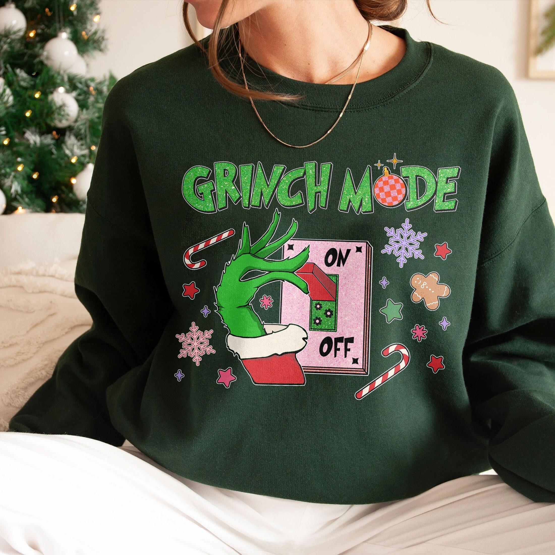 Colorado Avalanche Funny Grinch Christmas AOP Sweater For Men Women