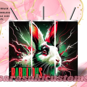 20oz sublimation, NRL, rabbitohs, tumbler, digital download