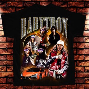 Babytron rapper graphic tee