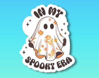In My Spooky Era Ghost sticker.