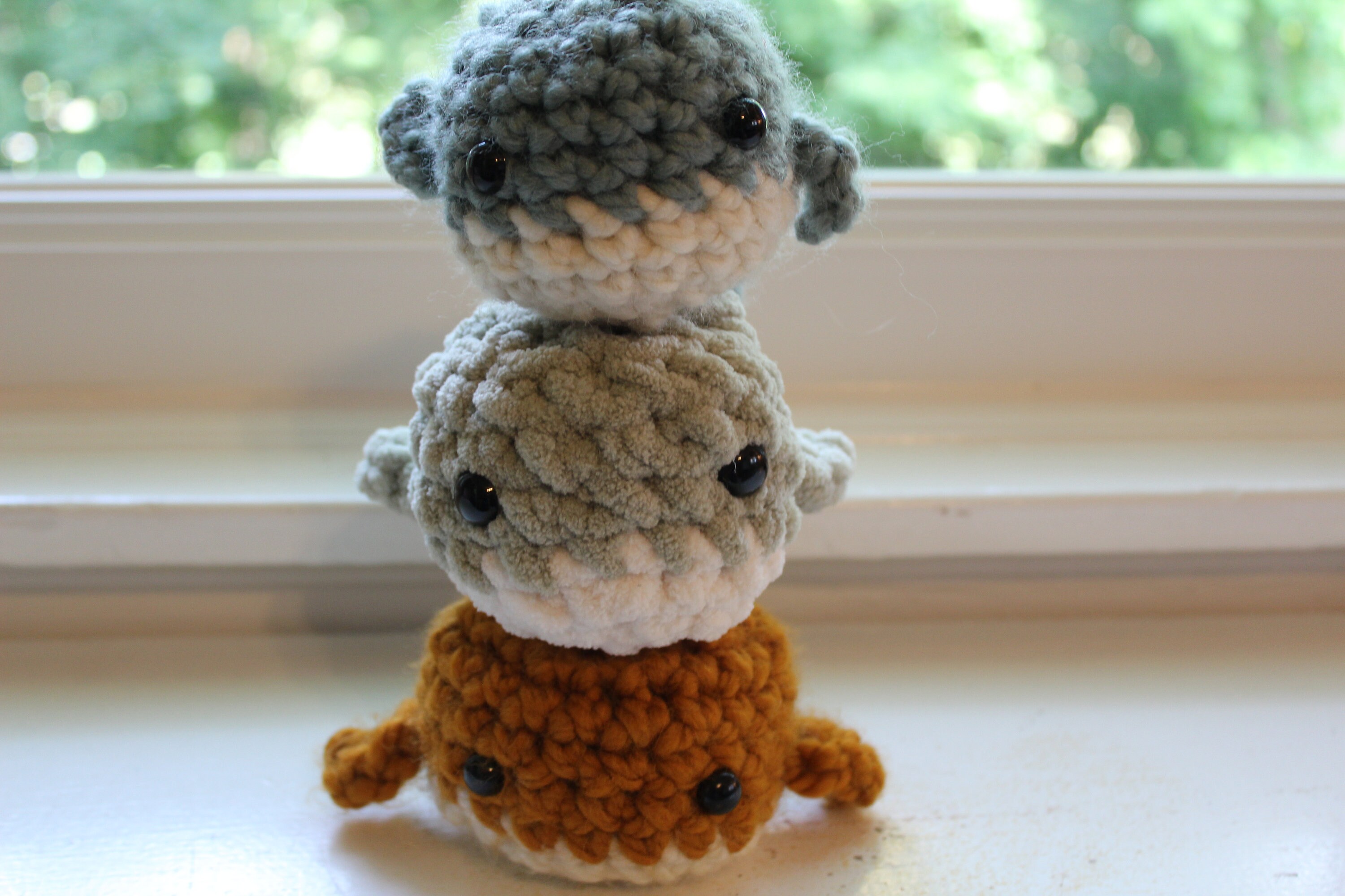 Crochet Plush Whale Etsy