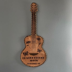 Custom Guitar Wall Art