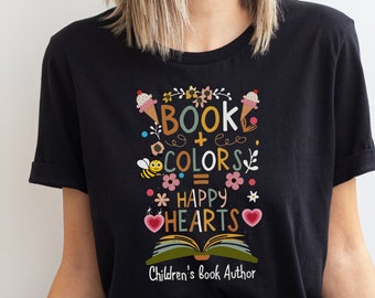 Children's Book Author Shirt,  Elementary Teacher Shirt, Published Author Shirt, Writer Shirt, Funny Teacher Gift, Gift for Future Author