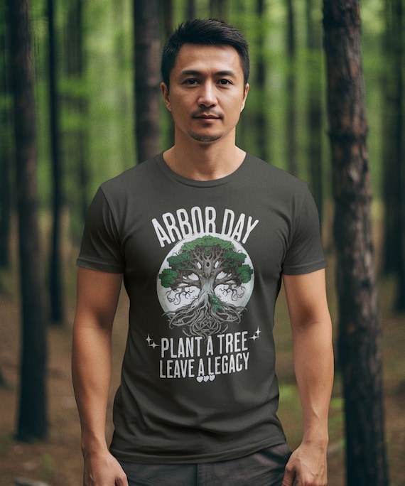 Arbor Day Tree Legacy T-shirt: Eco-friendly Plant A Tree Shirt - Etsy