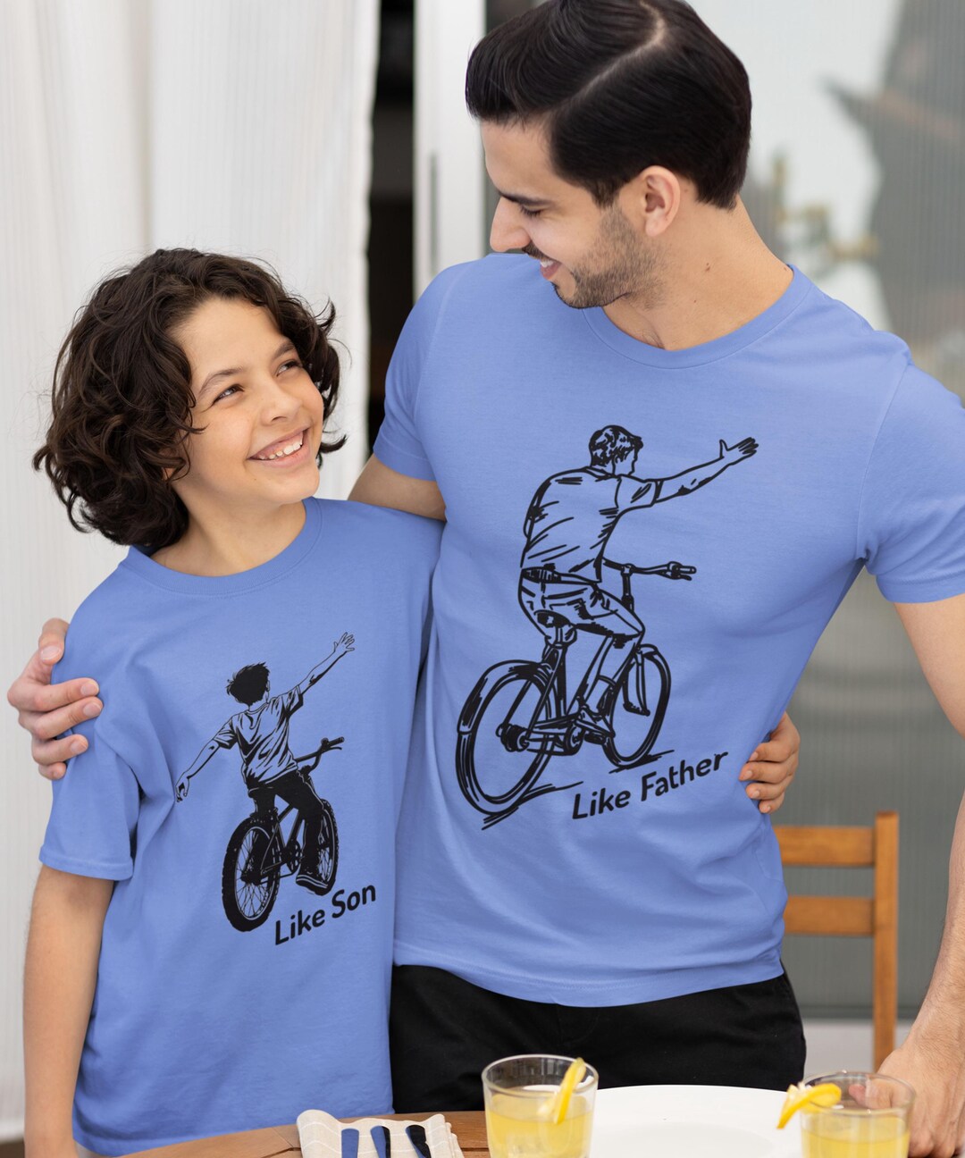 Like Father Like Son Matching Tshirt Set, Adult Youth & Toddler Sizes — free download