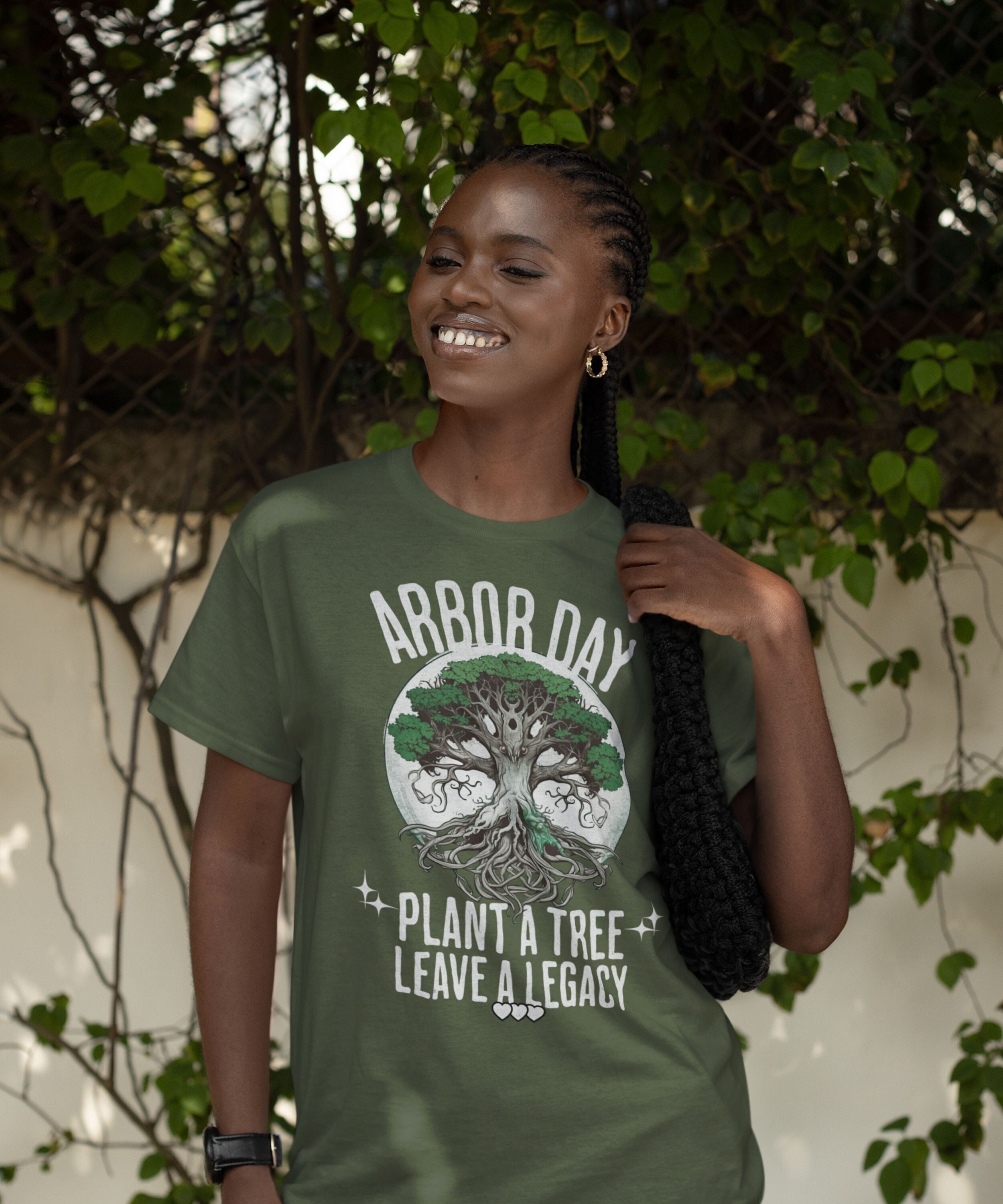 Arbor Day Tree Legacy T-shirt: Eco-friendly Plant A Tree Shirt - Etsy