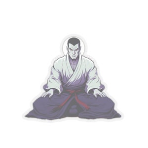 Vampire Ready To Train Martial Arts - Jiu Jitsu BJJ Judo Karate - Decal Sticker