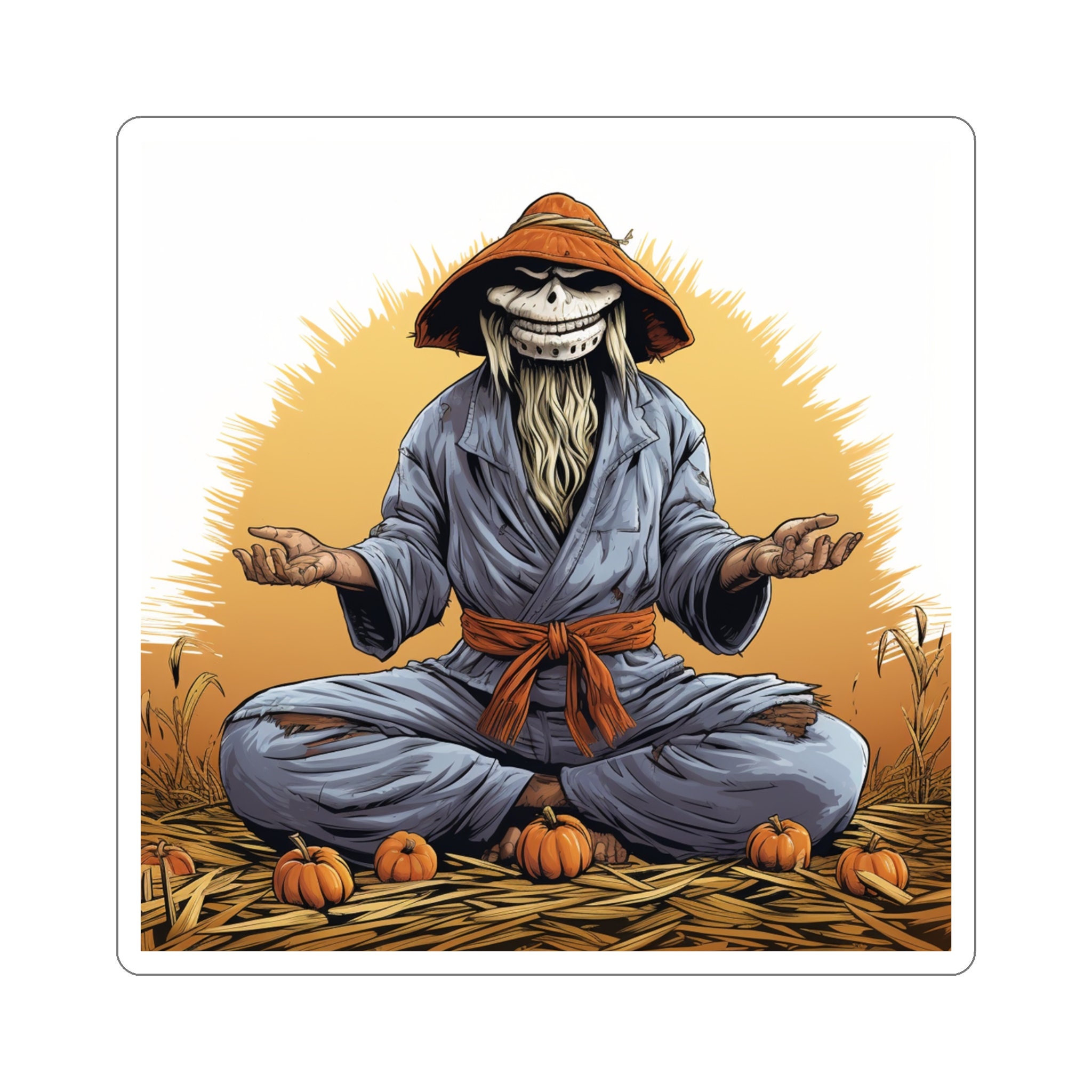 Halloween Scarecrow Ready to Train Martial Arts - Jiu Jitsu BJJ Judo ...